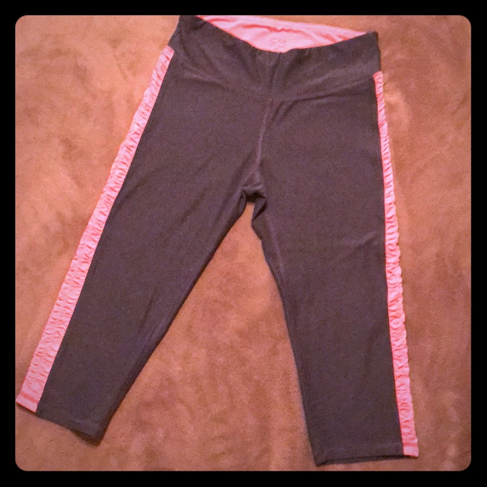Champion, Gray and Pink work out spandex